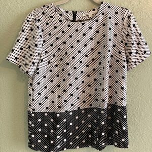 Small Polka Dot Blouse